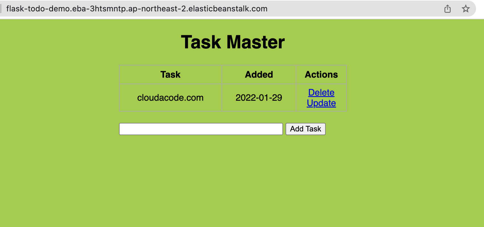 eb-flask-todo-demo-webpage